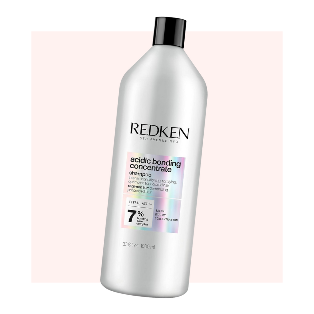 Redken Acidic Bonding Concentrate Shampoo for Damaged Hair – 1L | Professional Size