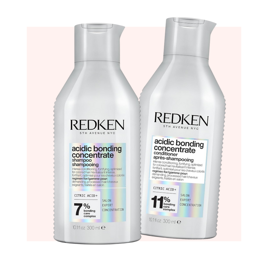 Redken Acidic Bonding Shampoo & Conditioner Set for Damaged Hair Repair