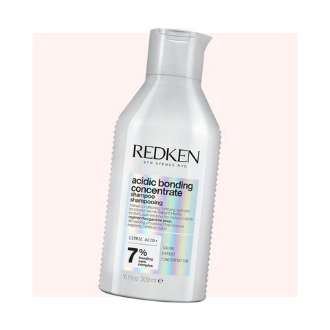 Redken Acidic Bonding Concentrate Shampoo – Strengthening Cleanser for Damaged Hair (300ml)