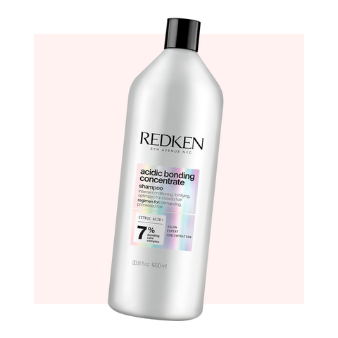 Redken Acidic Bonding Concentrate Shampoo for Damaged Hair – 1L | Professional Size
